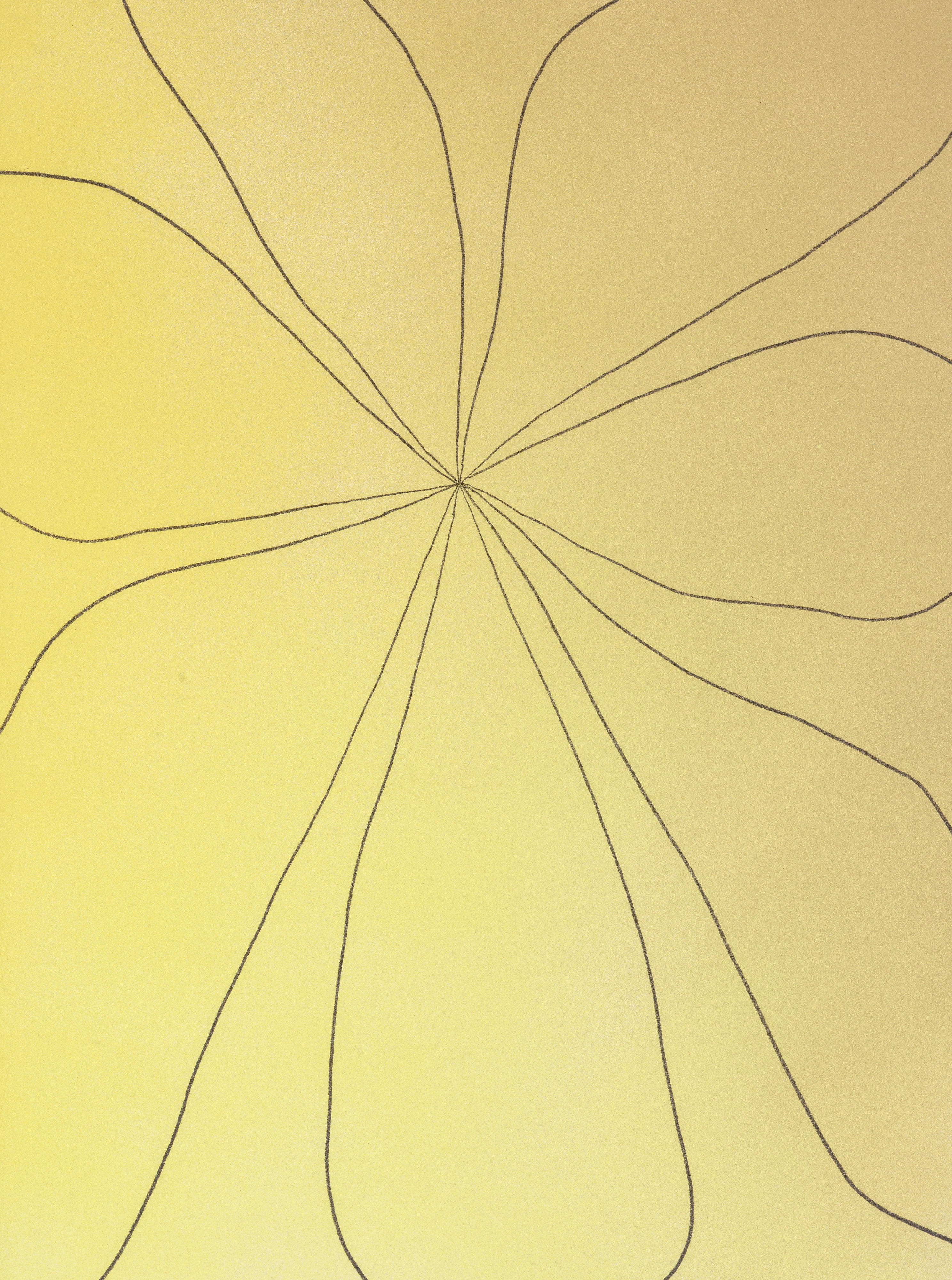 Expansion Portrait in Yellow, (Floral)